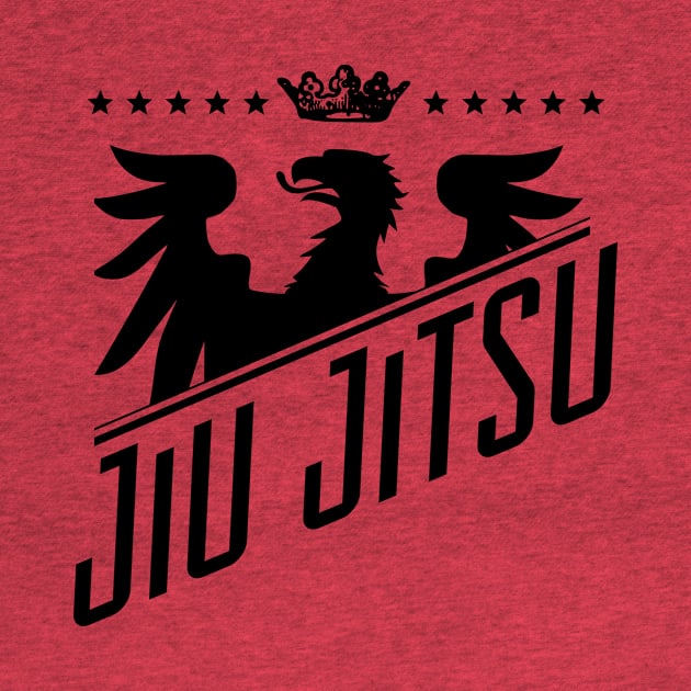 Eagle Jiu Jitsu Dark by ThreadsMonkey